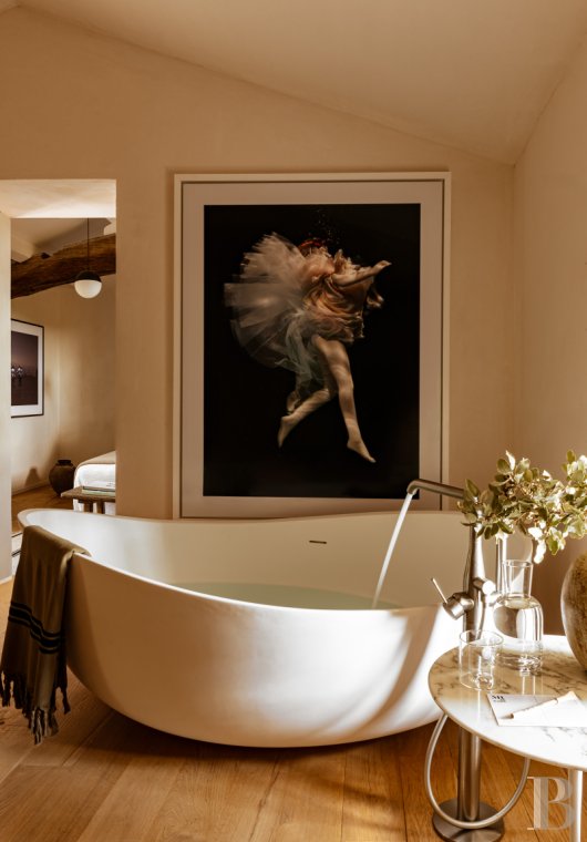 Dans le Gard, en bordure de l’Ardèche, un ancien mas restauré au milieu des oliviers, des vignes et des lavandes - photo  n°15